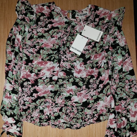Walter Baker Black/Pink Tessa Top size Small ππ - Picture 3 of 3